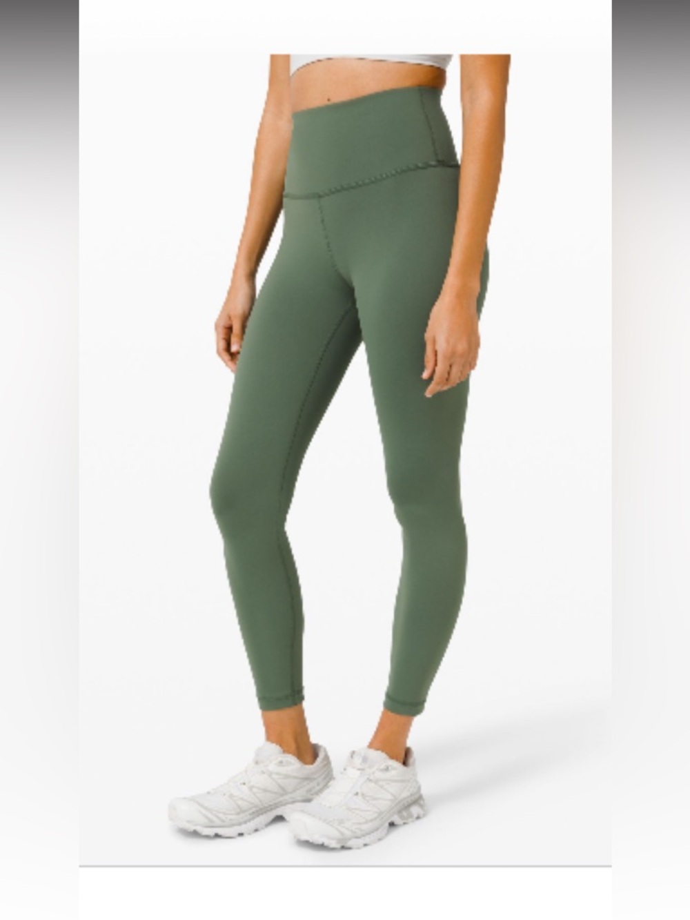 Lululemon Wunder Train High Rise Leggings 25” 
Algae Green 💚